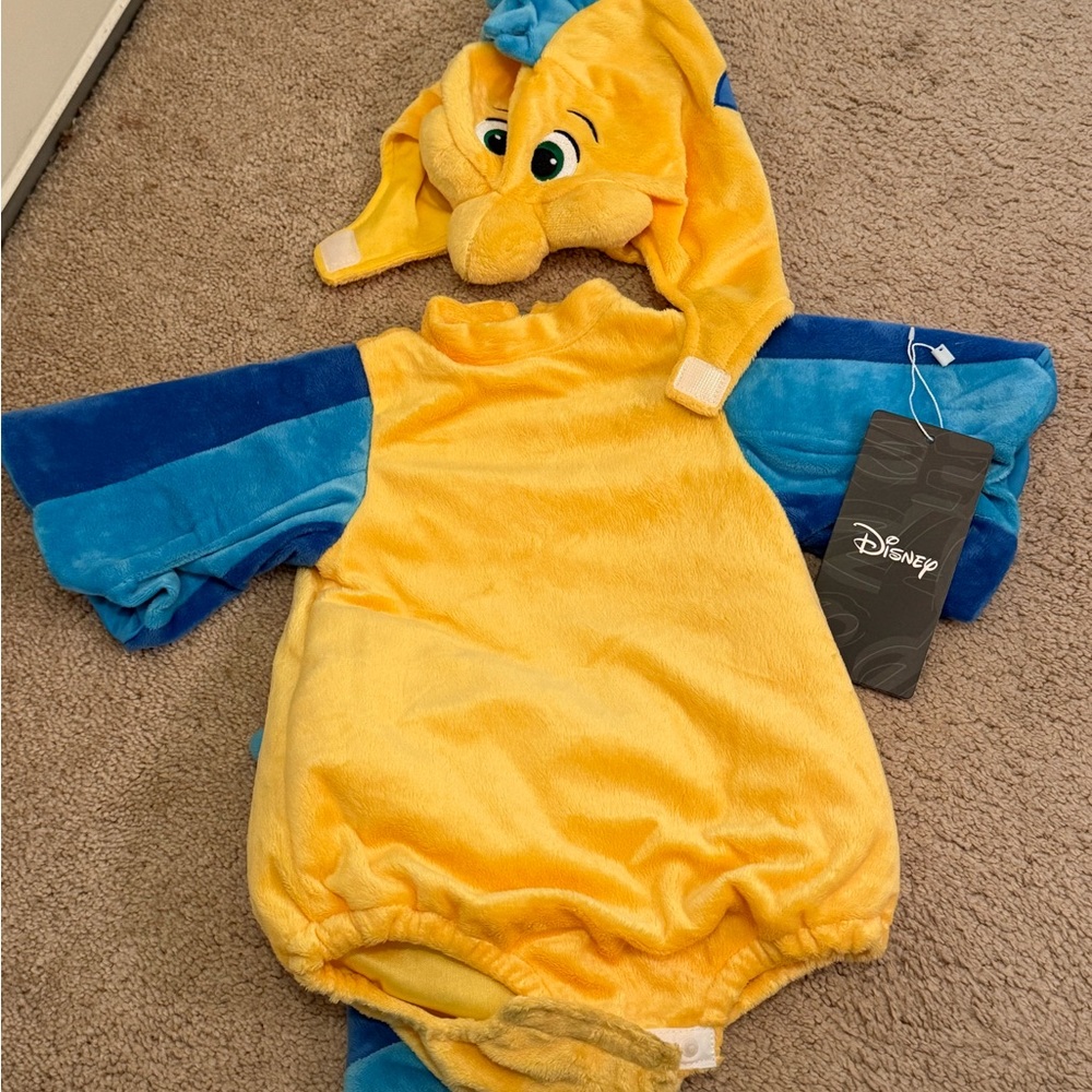 Disney Flounder Costume, 6-9M